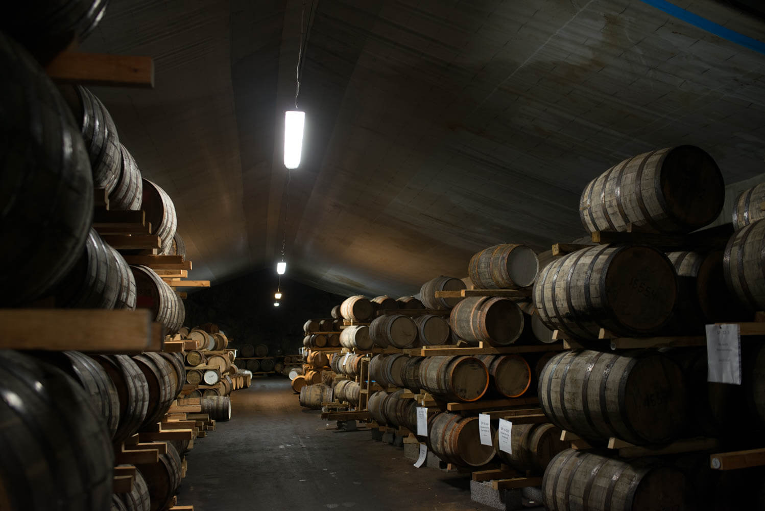 Mackmyra storage at Bodås mine